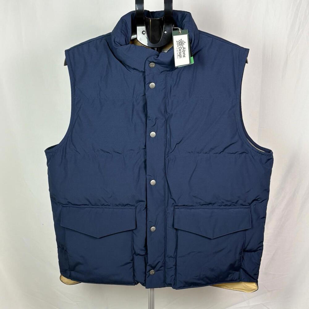 Alpine Design Men’s ThermoLite Puffer Vest Size L  Brand New  (Item 138-145)